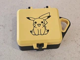Rugged Pikachu TCG Deck Box & Travel Case