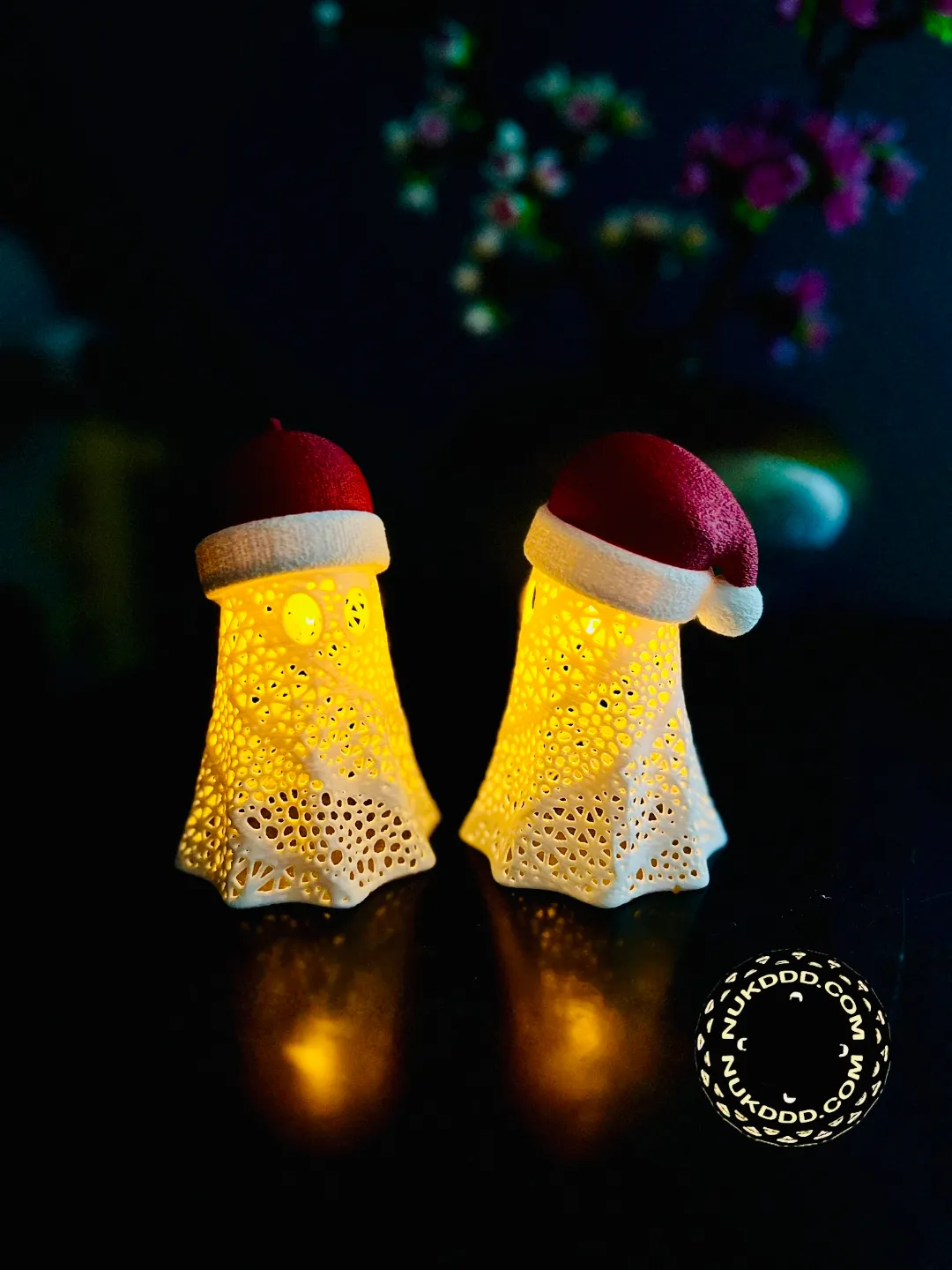 Christmas Ghost Light Ornament view 3