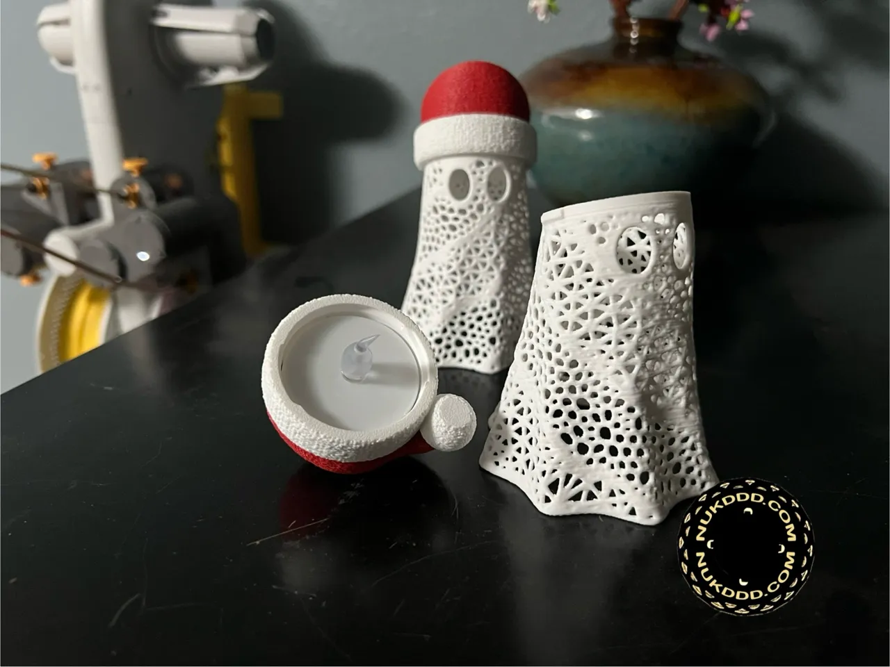 Christmas Ghost Light Ornament view 2