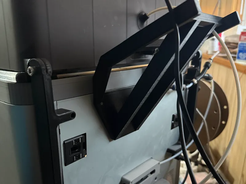 X1C AMS Hinge Support with LED Riser