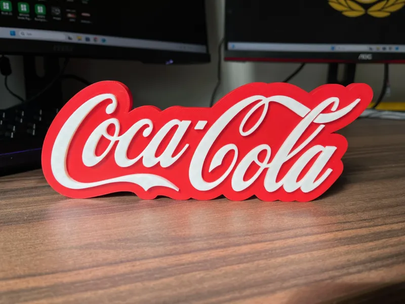Coca-Cola Logo Sign - NO AMS