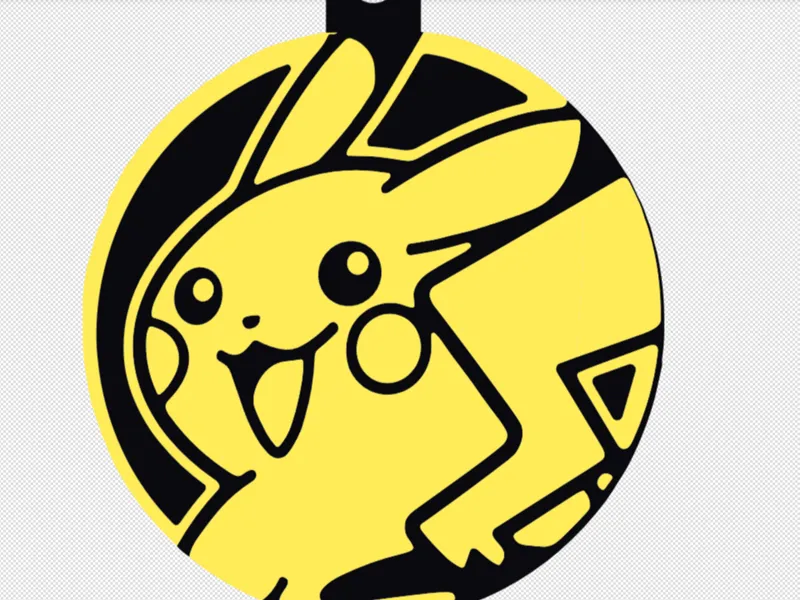 Pikachu Keychain