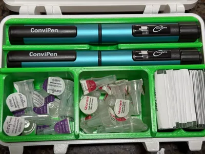 GLP Insulin Peptide Pen Travel Box Supply Inserts