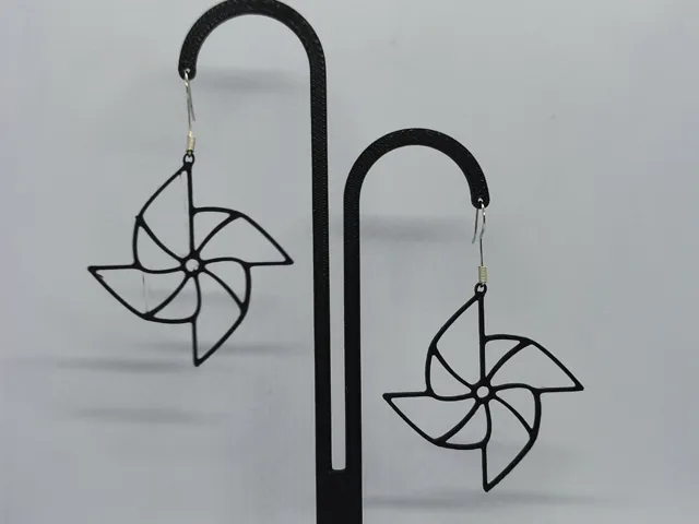 Pendientes Aire en Espiral