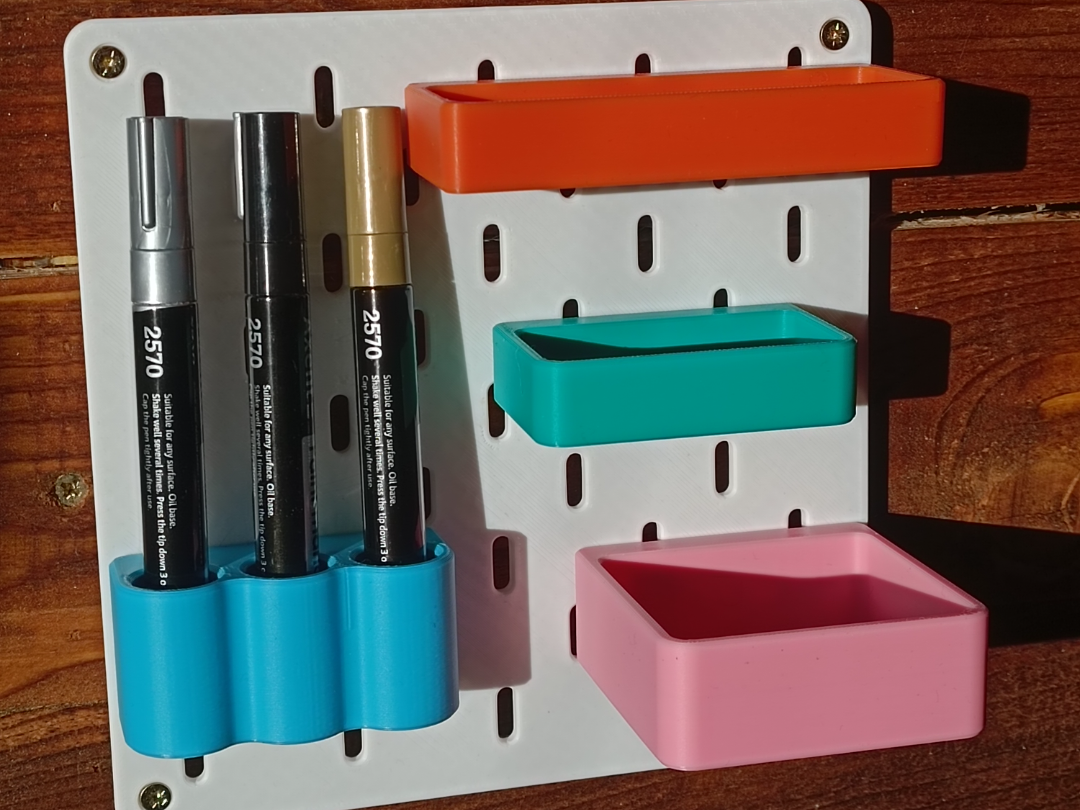 Ikea skadis floating shelves / Multiple sizes