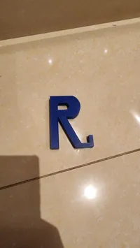 R shaped hanger (with chamfer)