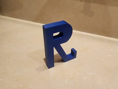 R shaped hanger