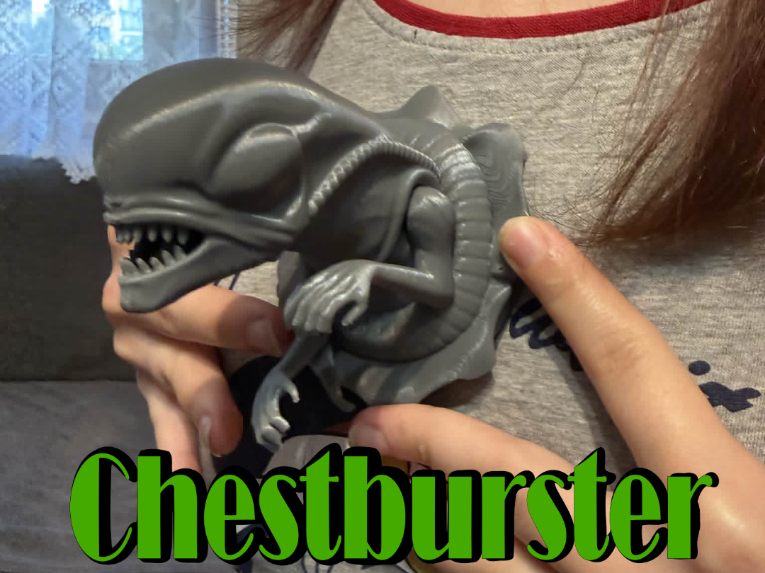 Miniatura 1 do modelo 3D Alien Chestburster