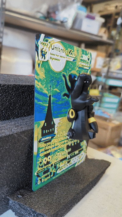Umbreon vMax Oversized 3d Pokemon Card