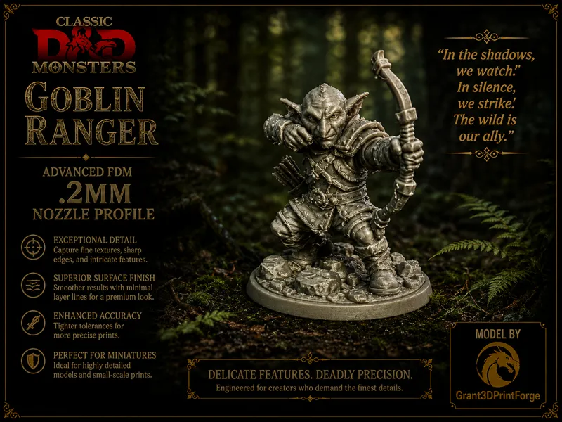 Goblin Ranger - Classic D&D Monsters