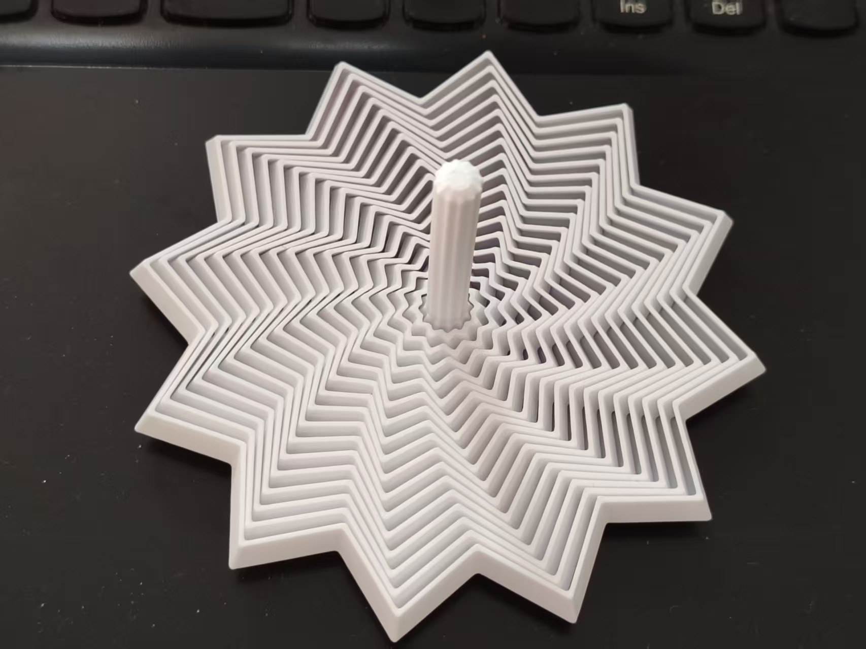 Miniatura 2 do modelo 3D 萝卜塔解压玩具【开源-源文件】