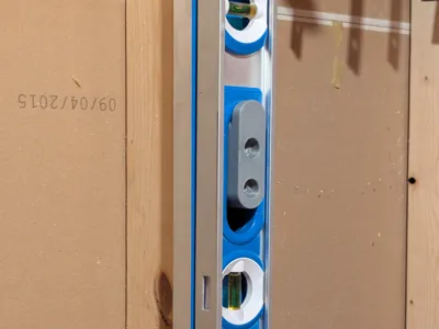 Spirit Level Holder - Vertical - Holds Two