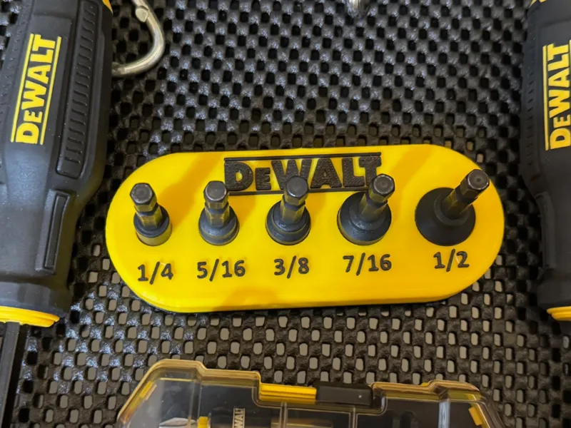 DeWalt Nut Driver Set Holder with magnetic base