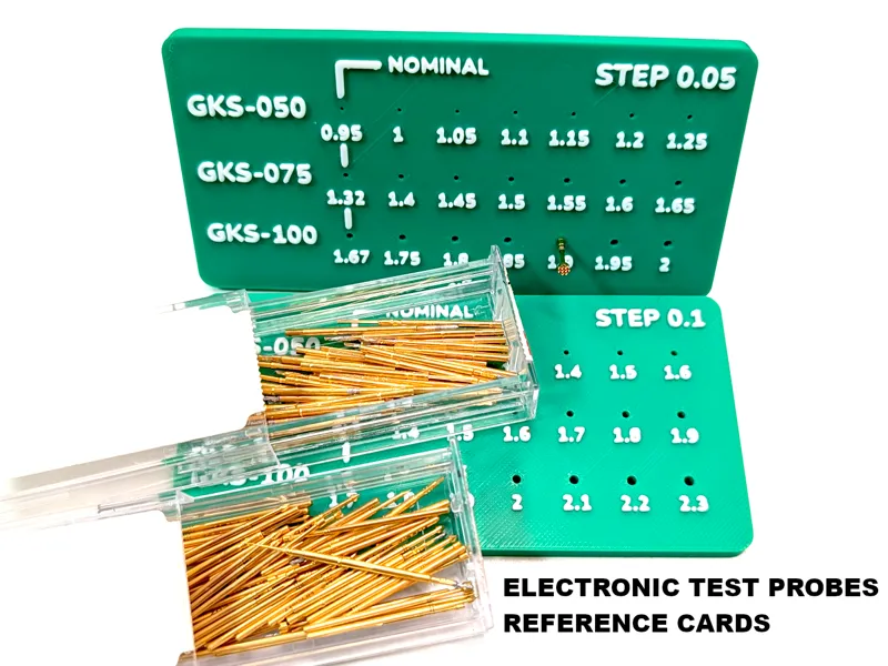 Electronic Test Probes Reference Cards