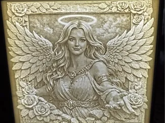 Guardian Angel Lithophane