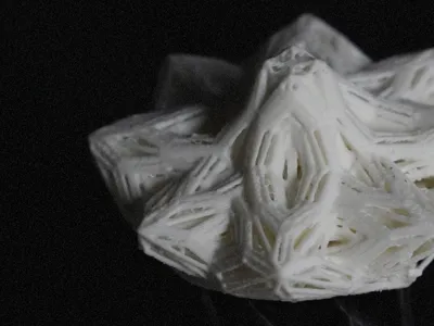 Mecha Lotus (Parametric) - Incense Cone Holder