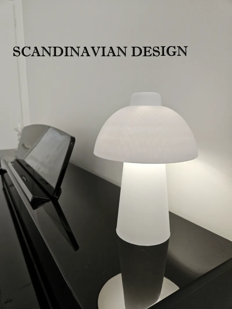 Scandinavian modern design lamp