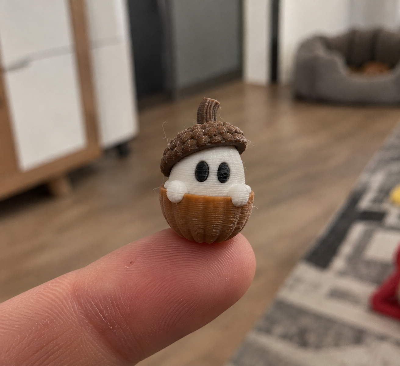 Acorn Ghost | Tiny Autumn Boo | Halloween AMS. - 1