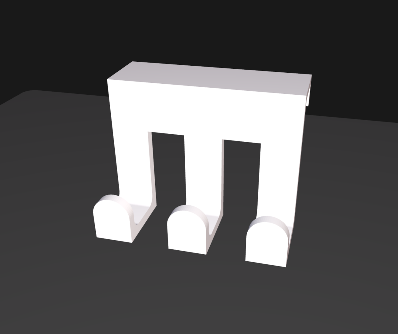 Miniatura 3 do modelo 3D Parametric Over-the-Door Hook