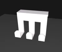 default triple hanger