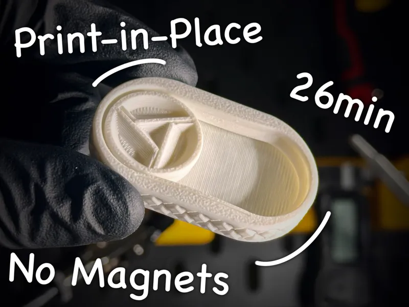 Fidget Slider - Print-in-Place - No Magnets