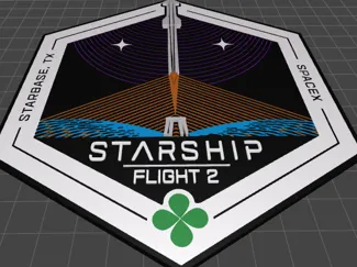 Starship IFT-2 Mission Patch