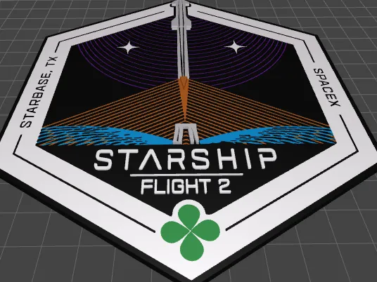 Starship IFT-2 Mission Patch