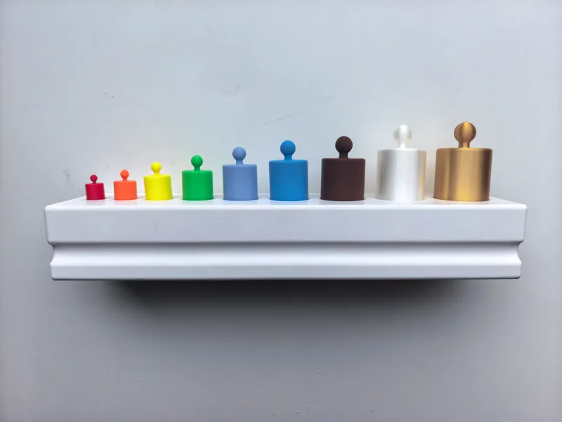 小砝码益智玩具