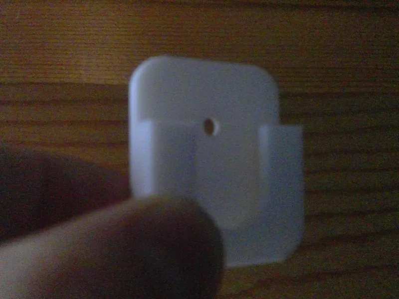 CB Microphone holder with screw hole