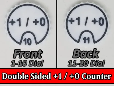 Double Sided MTG Counters | Collection - MakerWorld