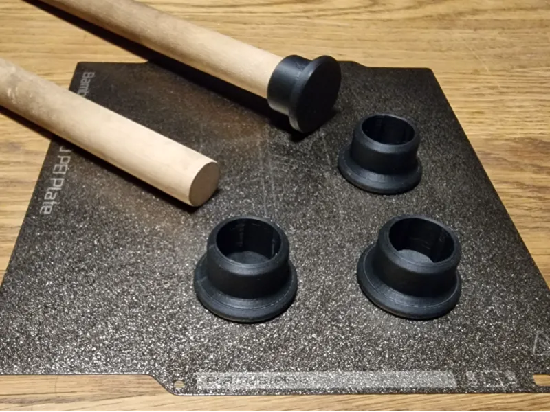 Endkappe/Griffstopper für Holztragetasche