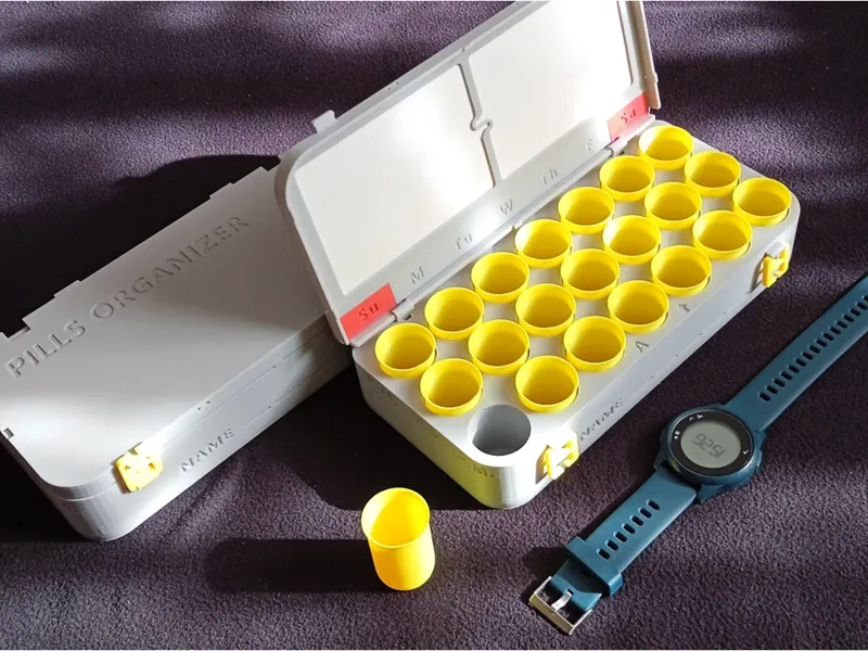 Pills Organizer (Upgrade Version)
