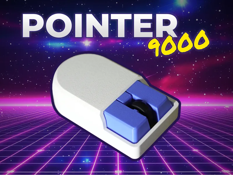 Pointer 9000 - Retro wireless mouse