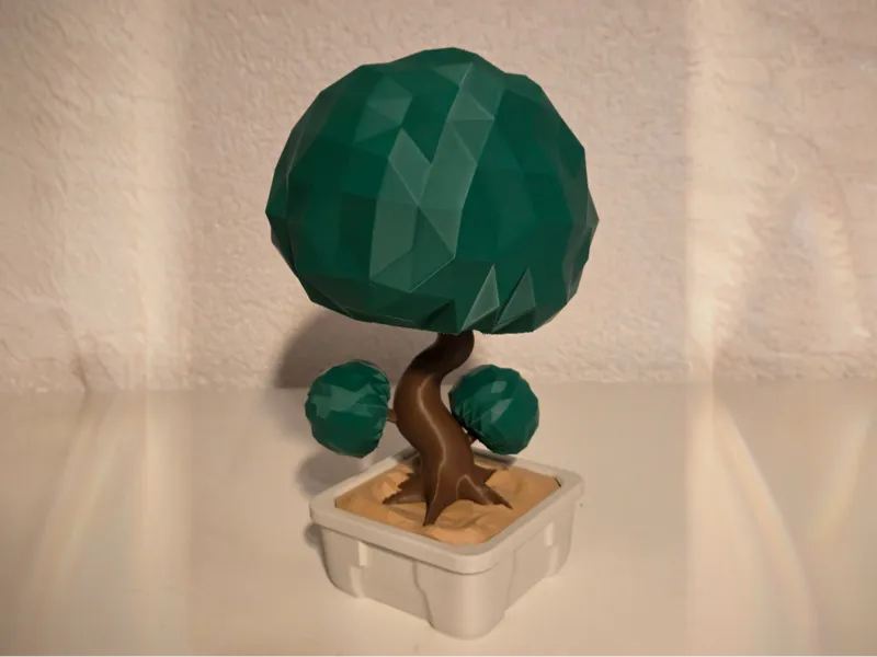 Cute Little Bonsai Tree - No AMS! - Low Poly Mix