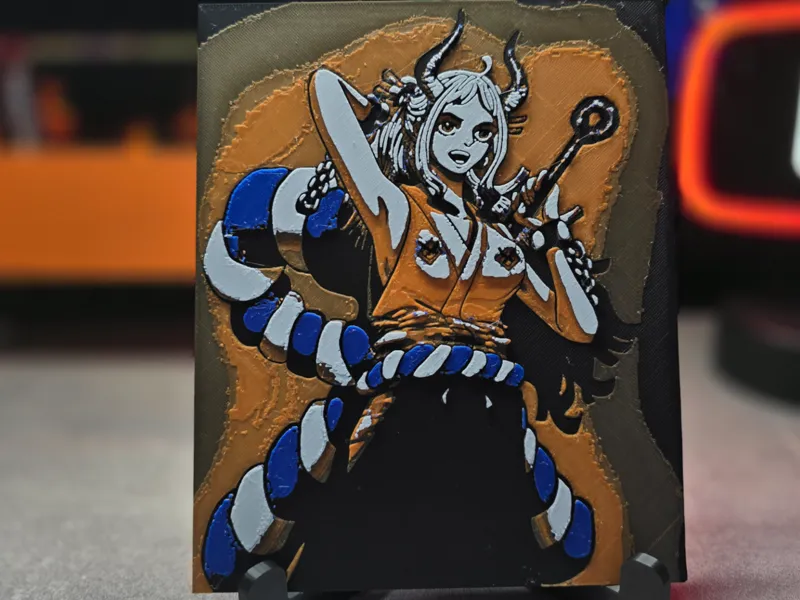 Yamato v3 OnePiece (4 colors filament painting)