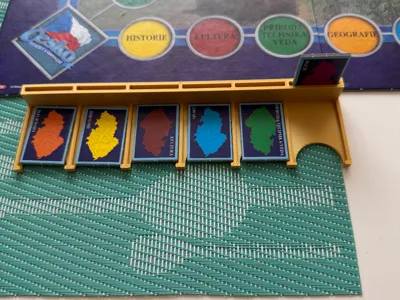 Czech token stand