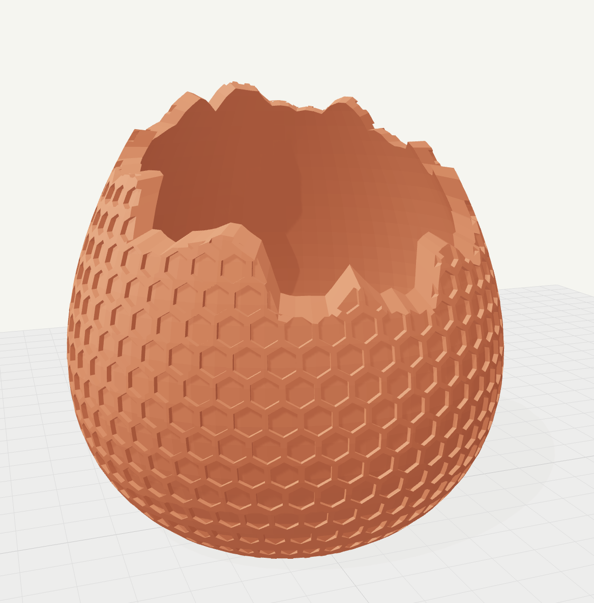 Miniatura 7 do modelo 3D Easter Cracked Egg Planter Collection