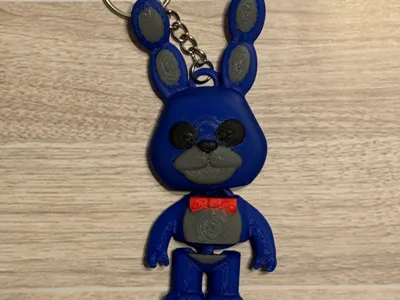 FNAF Bonnie Flexi Keychain