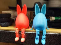 Lapin œuf à pattes flexibles — photo 2