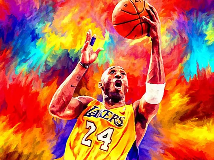 Kobe Bryant - Color Aware / Color Pop Hueforge