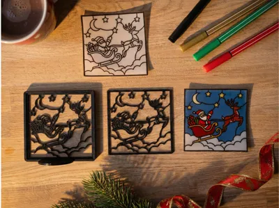 Stained Glass DIY - Christmas Edition