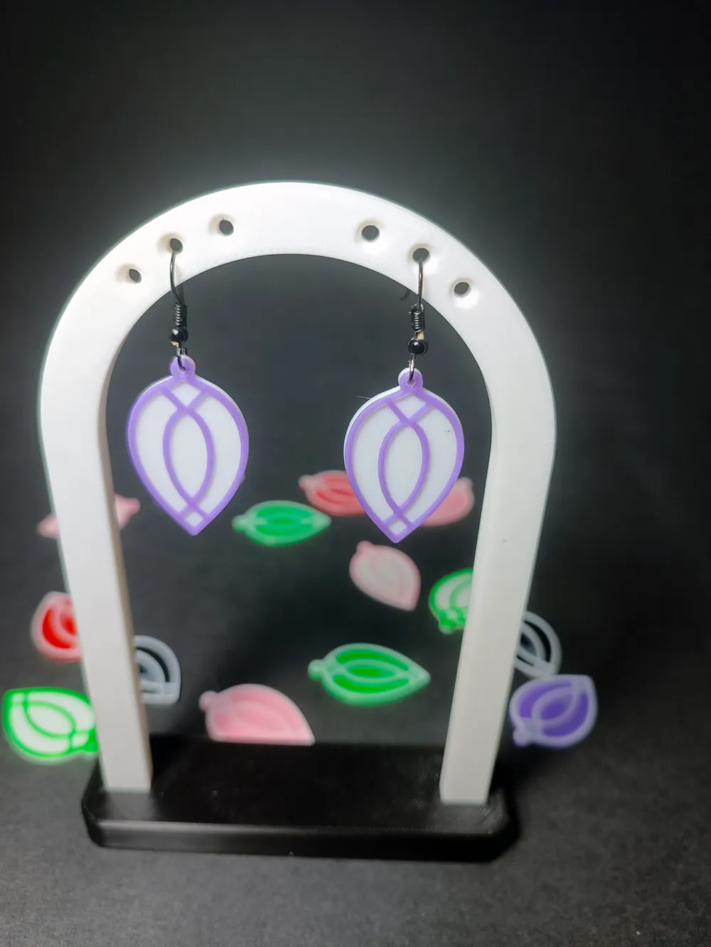 Ember Tear - Earrings view 4