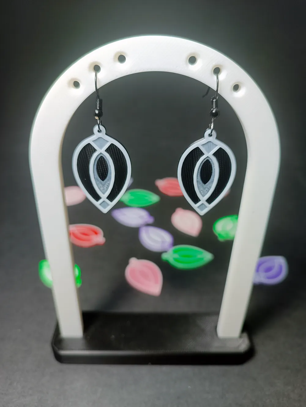 Ember Tear - Earrings view 2