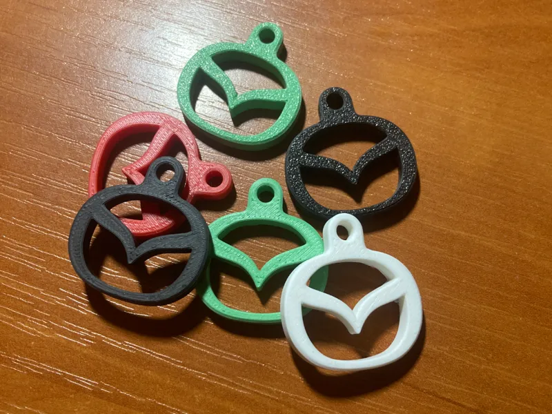 Stylish Mazda Logo Keychain