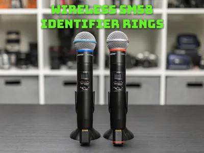 Wireless SM58 Identifier Ring