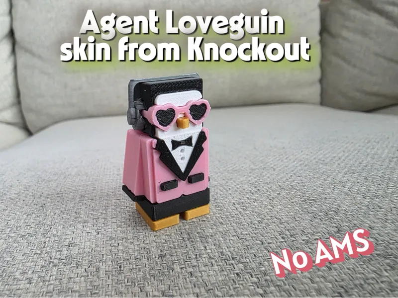Agent Loveguin Skin from Knockout