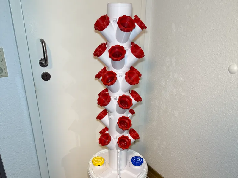 Modular Hydroponic Tower Garden REMASTERED