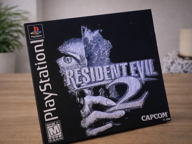 Resident Evil 2 Cover Playstation 1