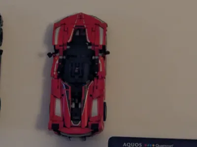 Legos tech Ferrari FXX-K wall mount/stand (42212)