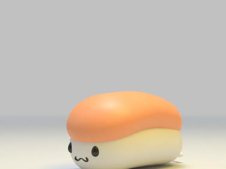 Sushi Keychain